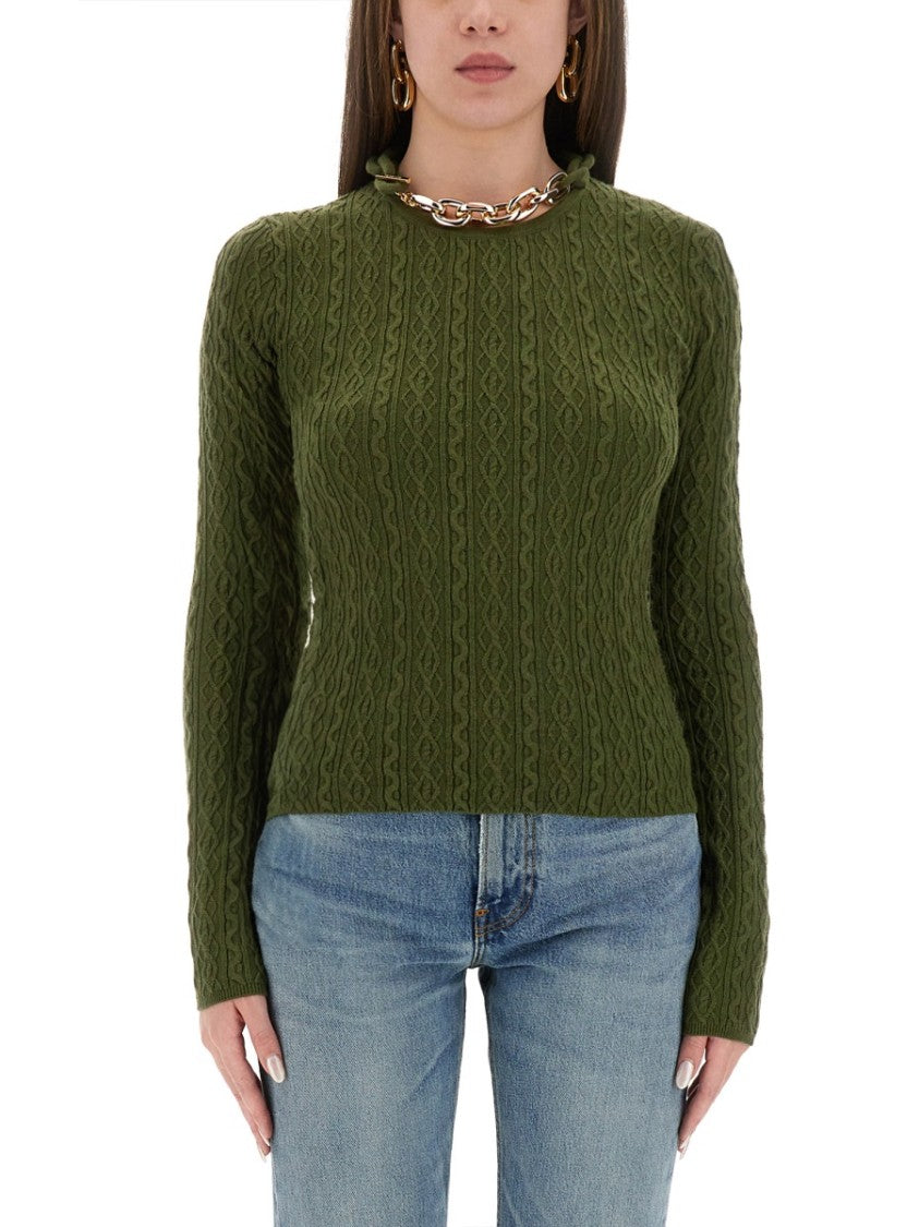 Rabanne Refined Wool-Cashmere Blend Knitwear
