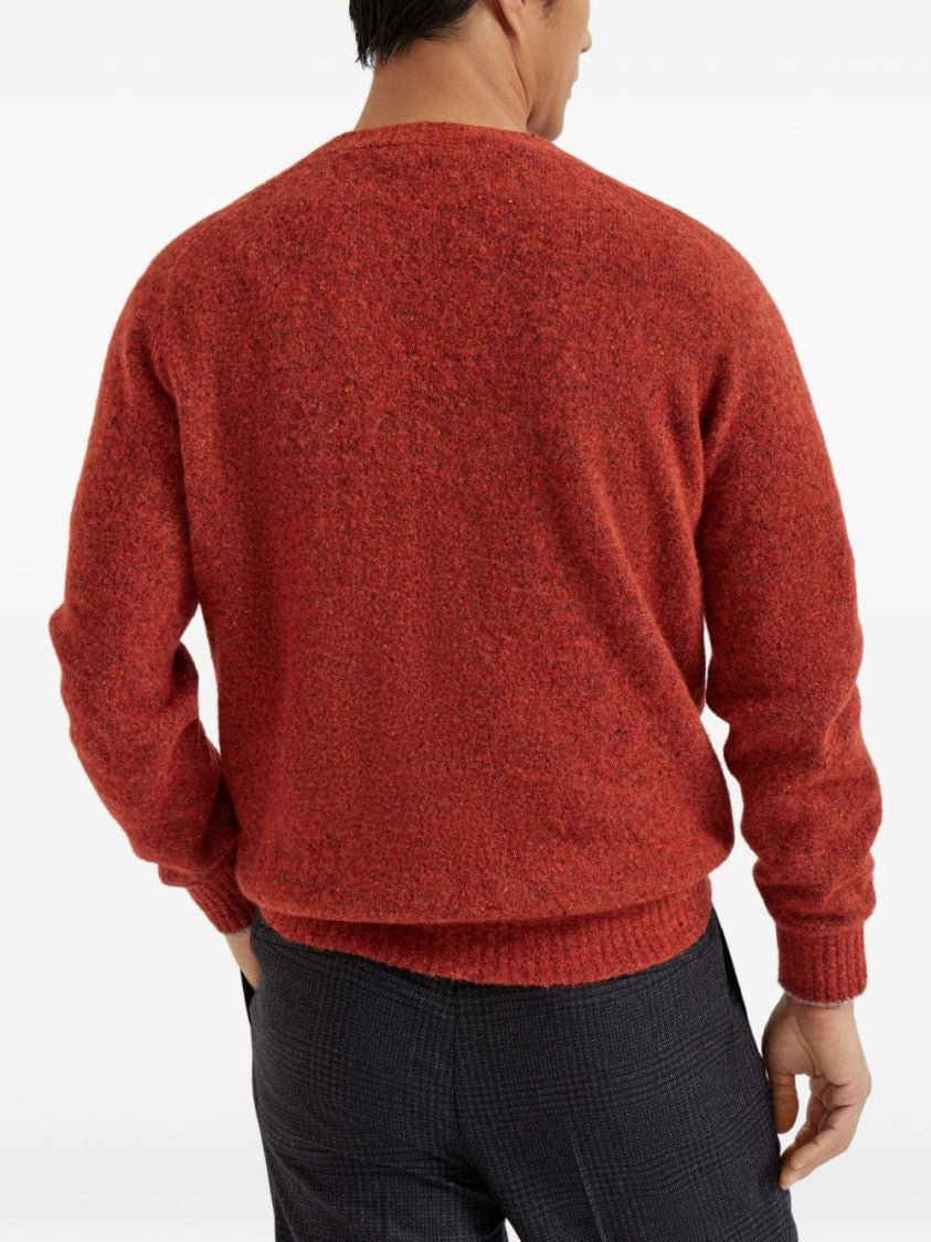 Brunello Cucinelli Ribbed Cuff Sweater With Timeless Design