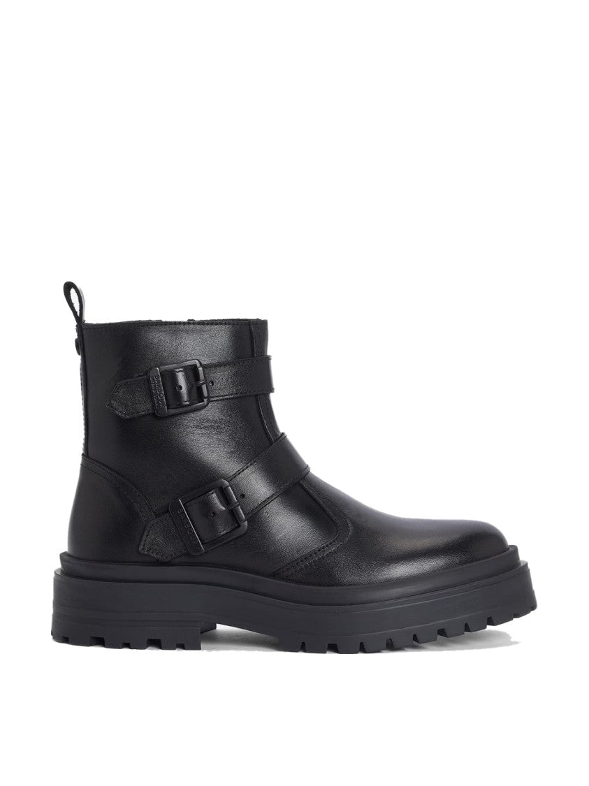 Barbour Tasmin Double-Buckle Chelsea Boots