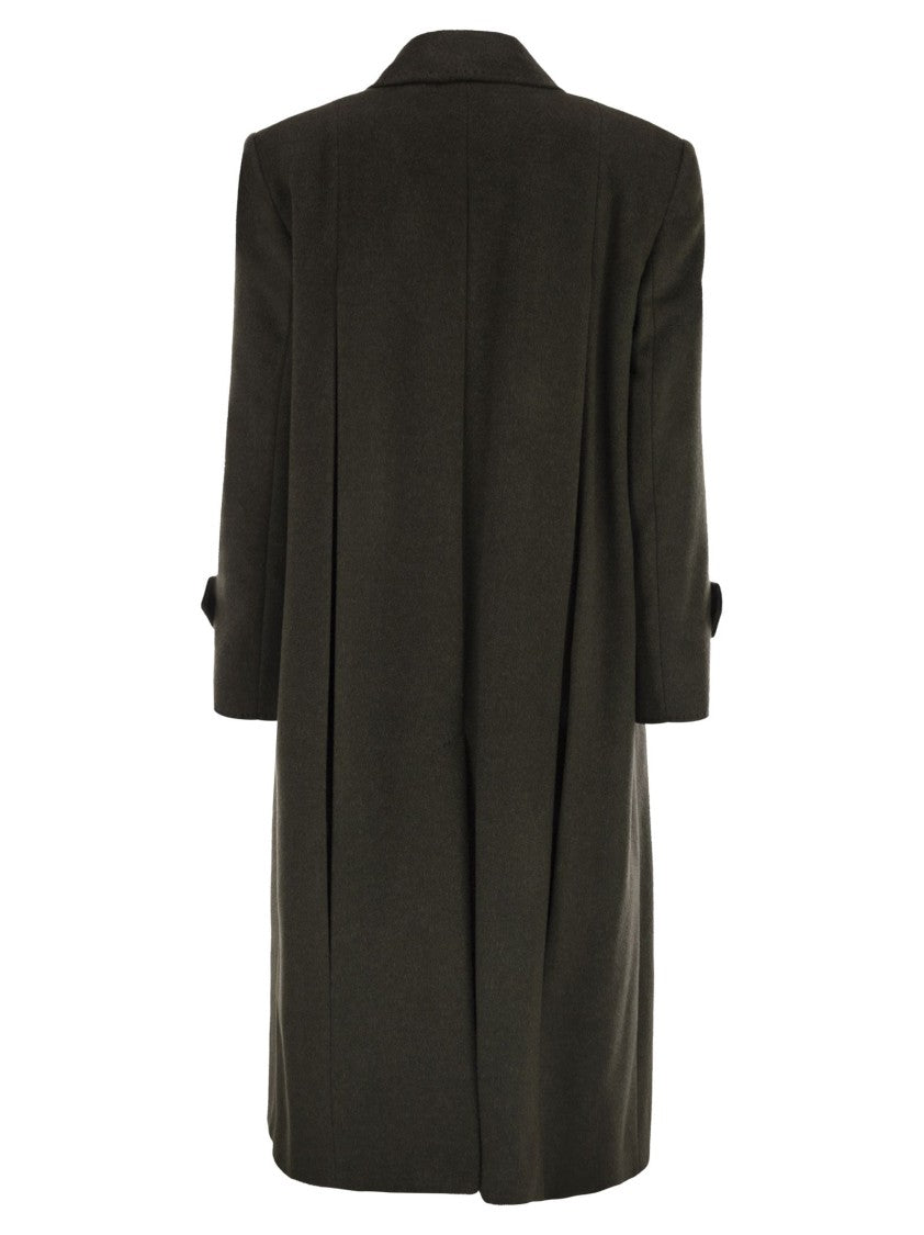 Max Mara Smalto - Wool Drape Coat