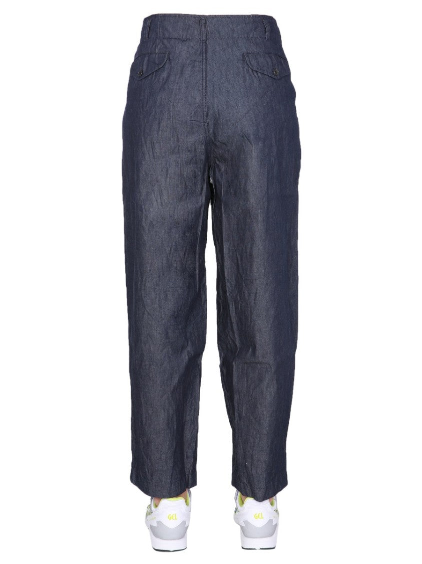 Comme Des Garçons Relaxed Silhouette Straight Fit Trousers