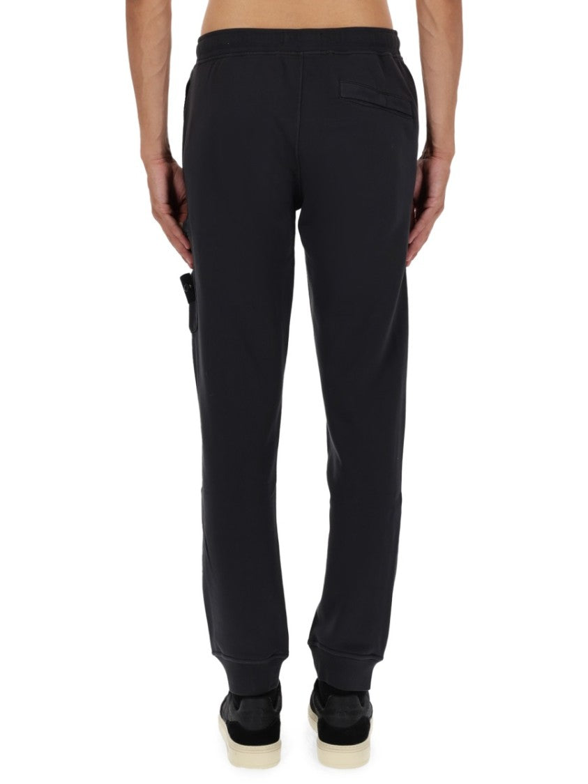 Stone Island Relaxed Fit Organic Cotton Pants