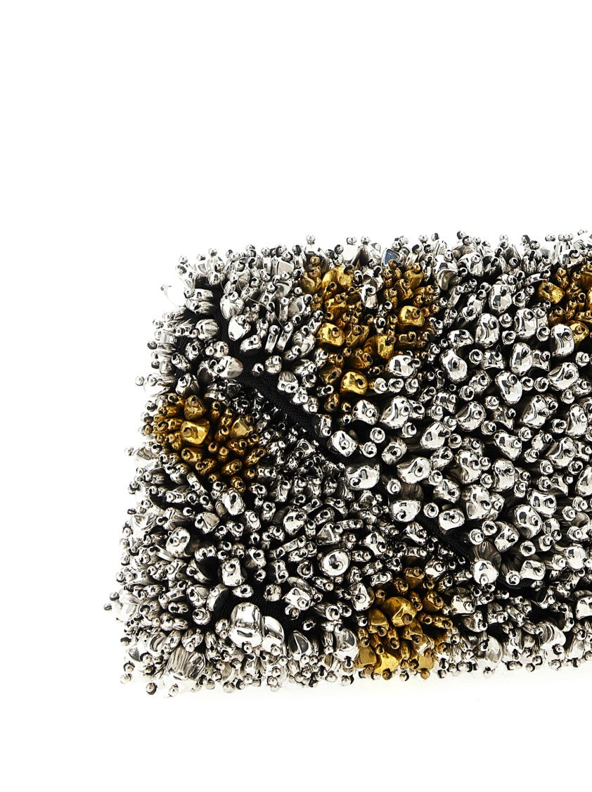 Dries Van Noten Embellished Envelope' Clutch