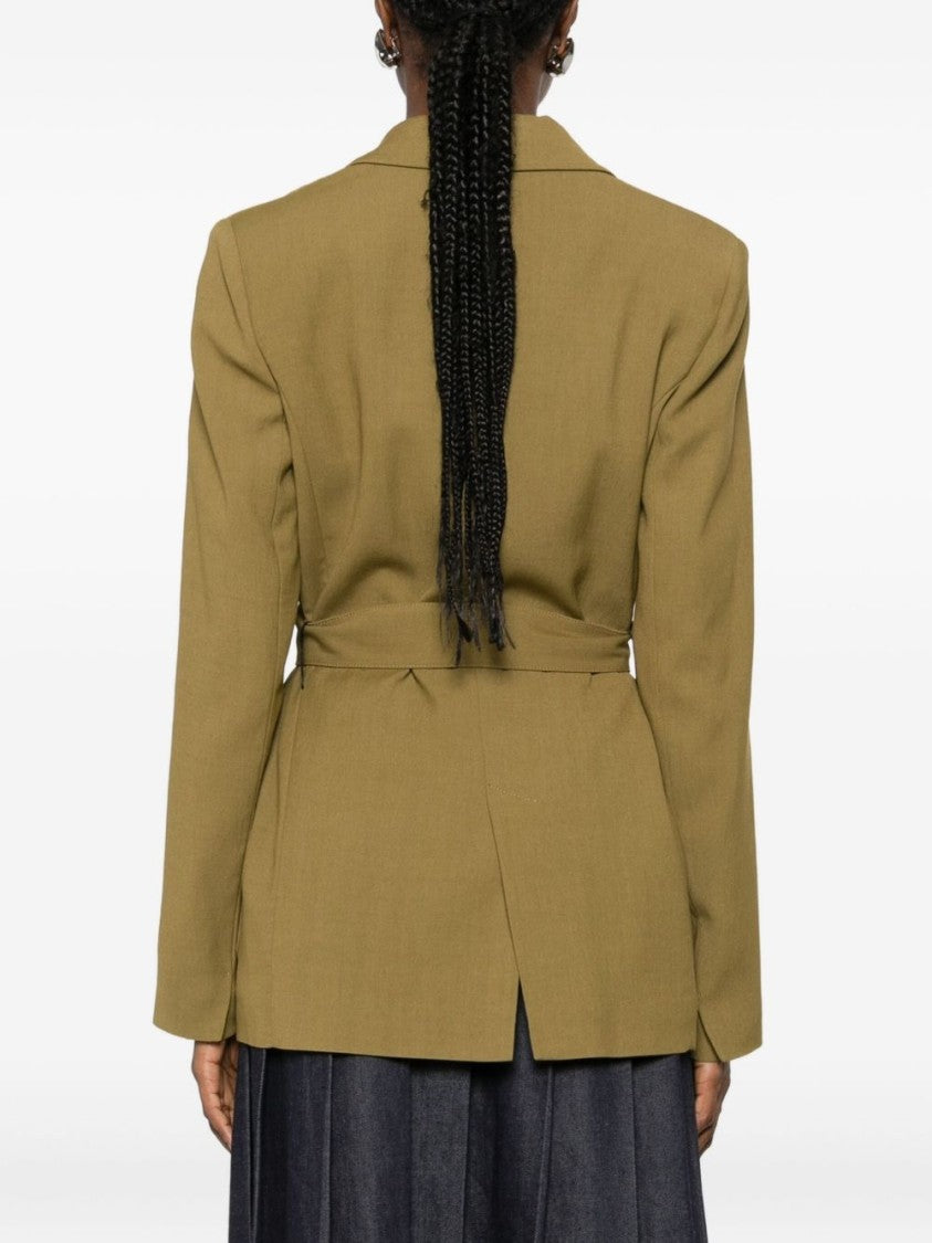 Forte Forte Structured Brown Tailored Jacket