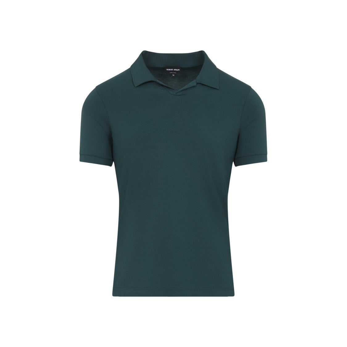 Giorgio Armani Woods Green Viscose Polo