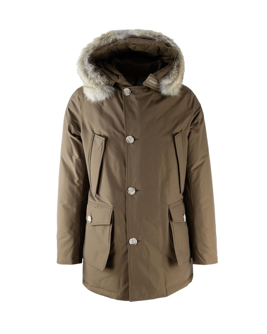 Woolrich Arctic Parka With Removable Brown Fur