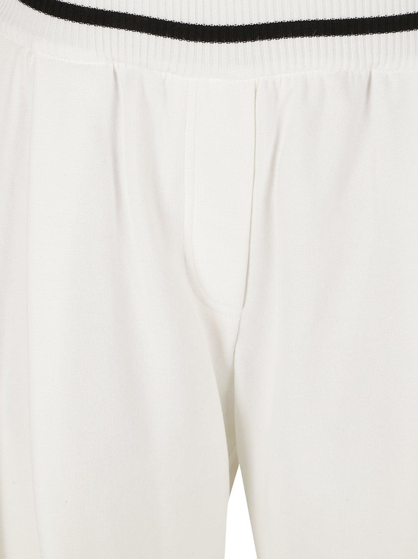 Brunello Cucinelli Relaxed Fit Wide Leg Trousers