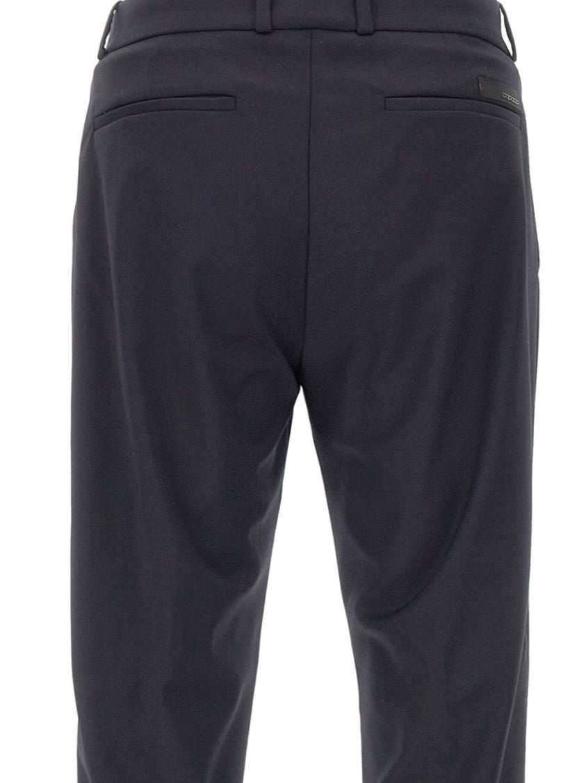 Rrd Tailored Slim Fit Black Trousers