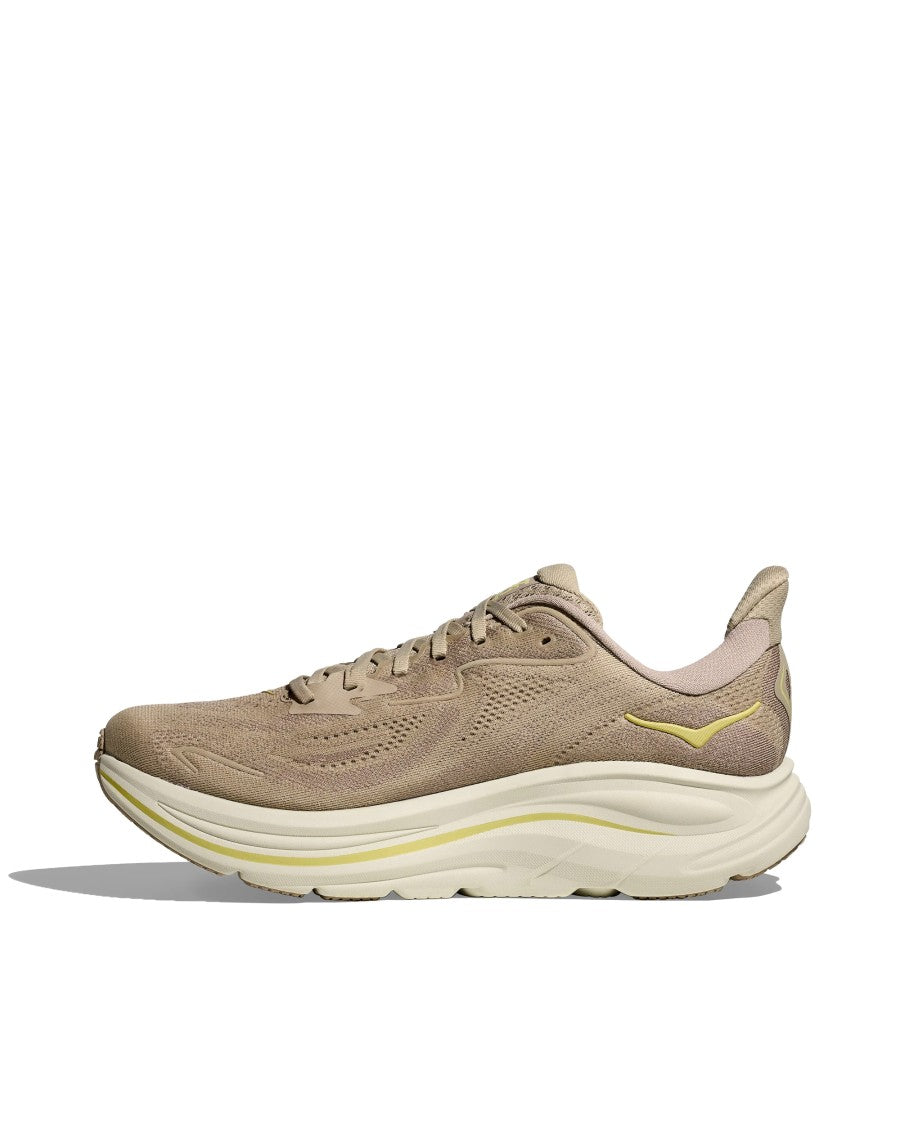 Hoka M Clifton 10 Raw Linen/Stone Sneakers