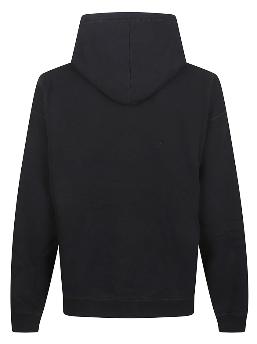 Dsquared2 Relaxed Fit Black Cotton Sweatshirt