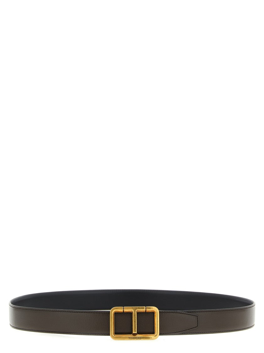 Tom Ford Antique Buckle Reversible Belt