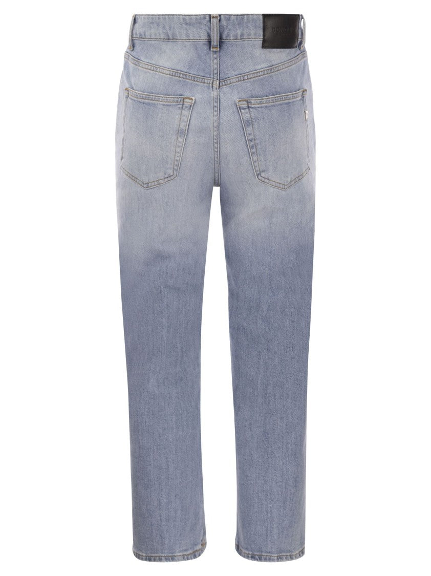 Dondup Tami - Wide Leg Five-Pocket Jeans