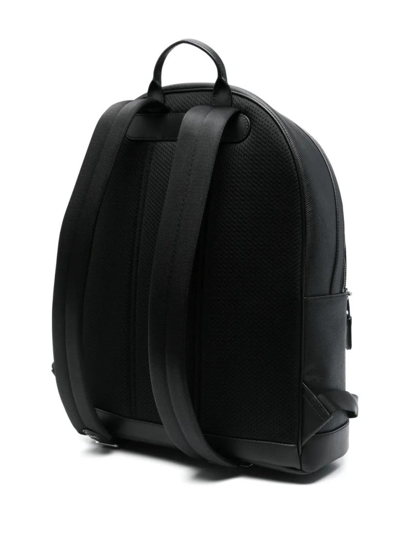 Michael Kors Dome-Shape Cow Leather Backpack With Adjustable Straps