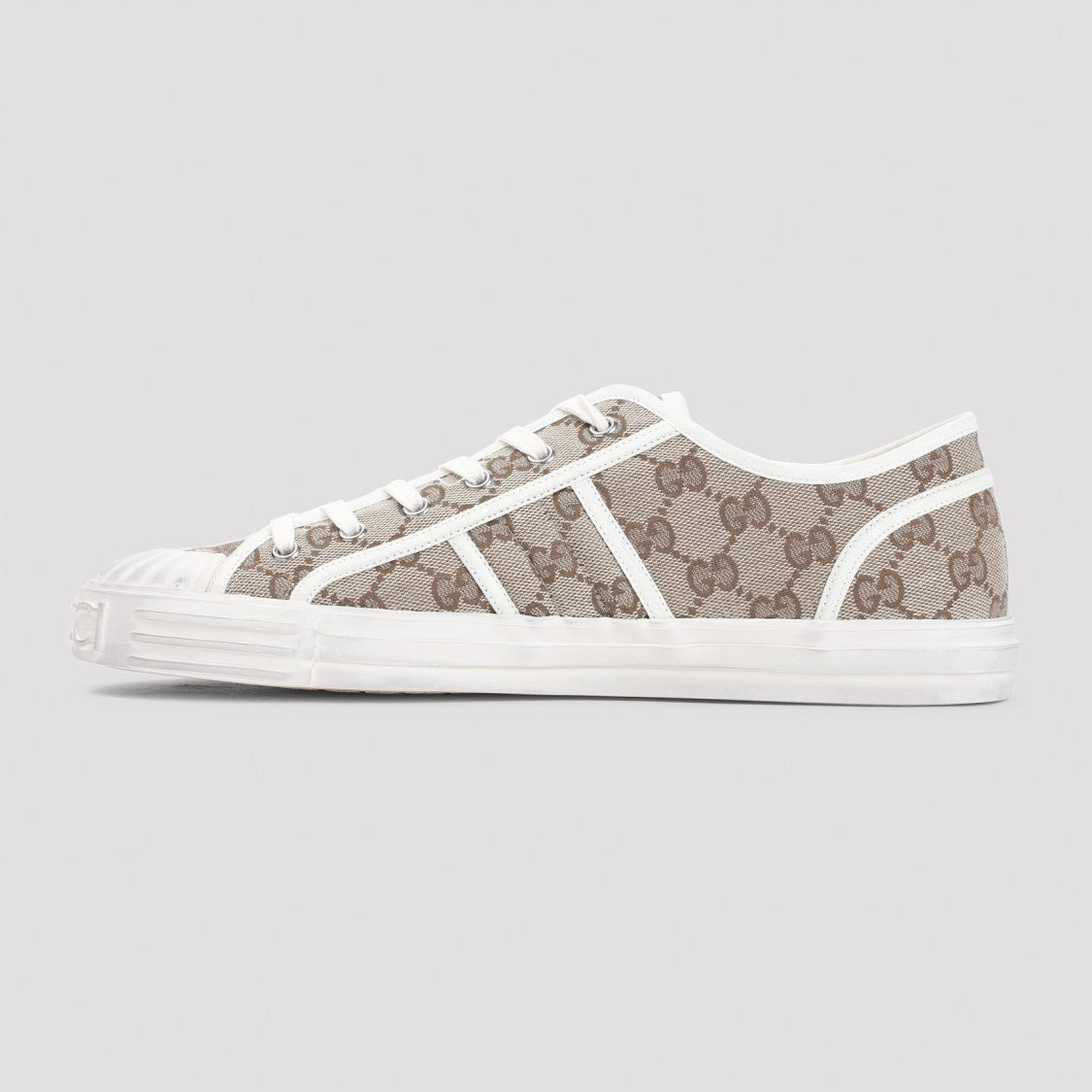 Gucci Julio Gg Beige Ebony Sneakers