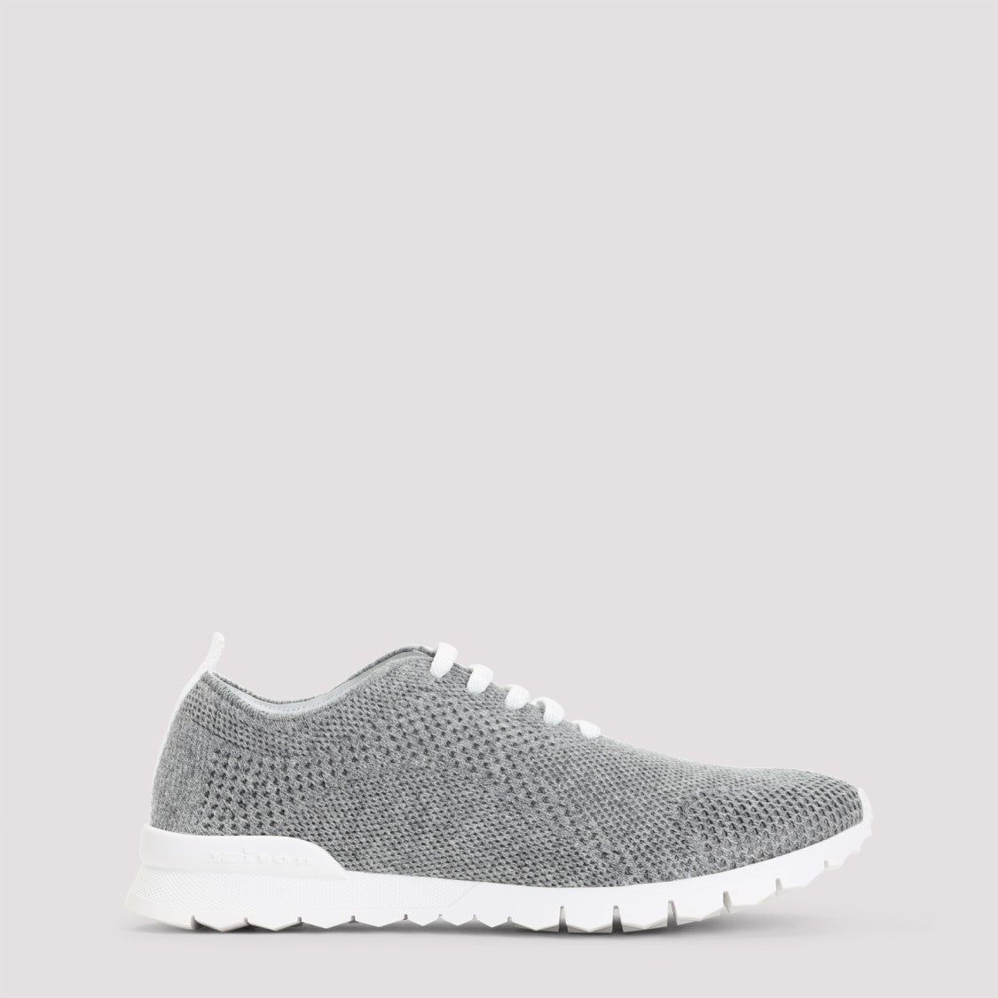 Kiton Fits Grey Cashmere Sneakers