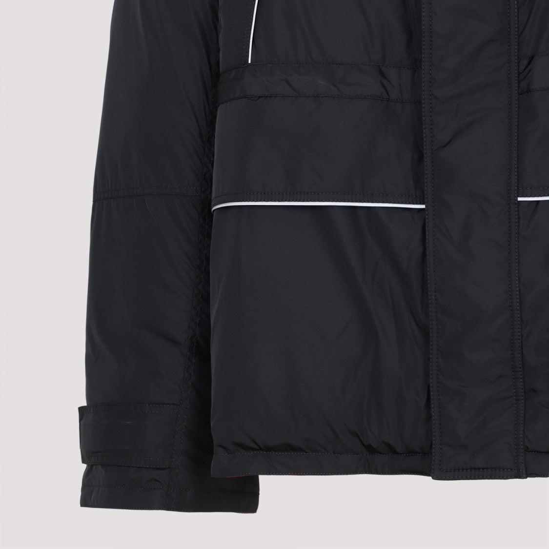 Balenciaga Black Wrap Parka