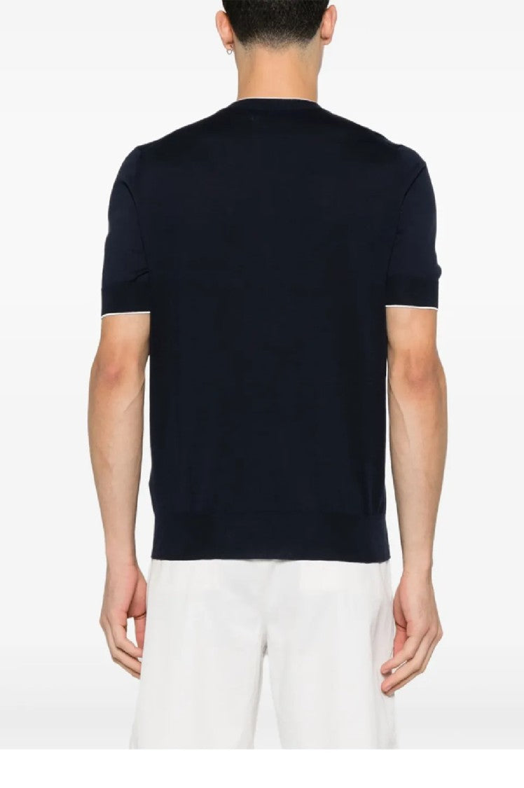 Brunello Cucinelli Crew Neck Short Sleeve T-Shirt