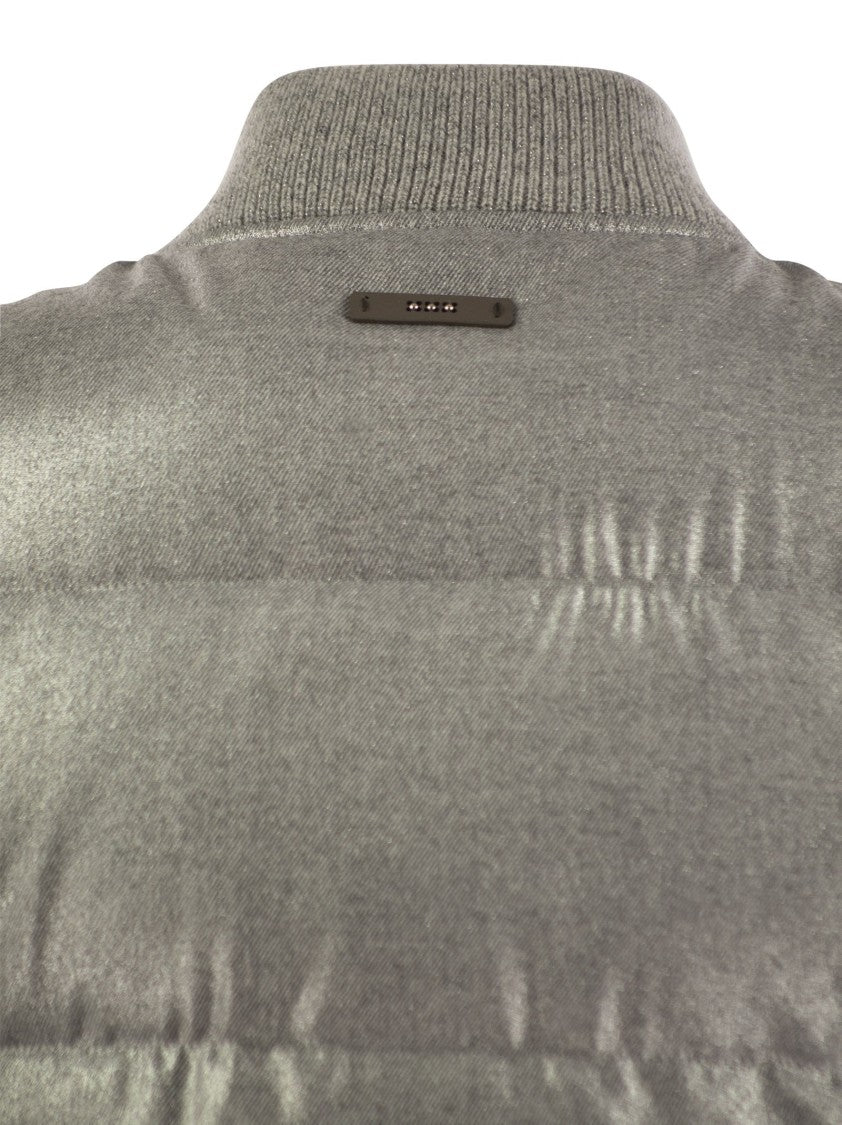Peserico Down Cropped Vest