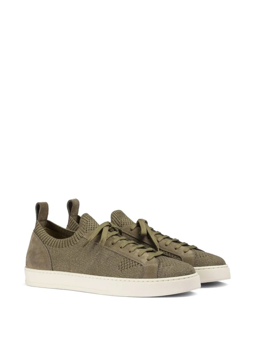 Doucal's Closed Design Trainers With Leather Interior
