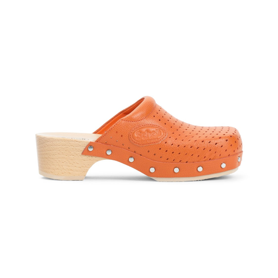 Balenciaga Perforated Calf Leather Slippers