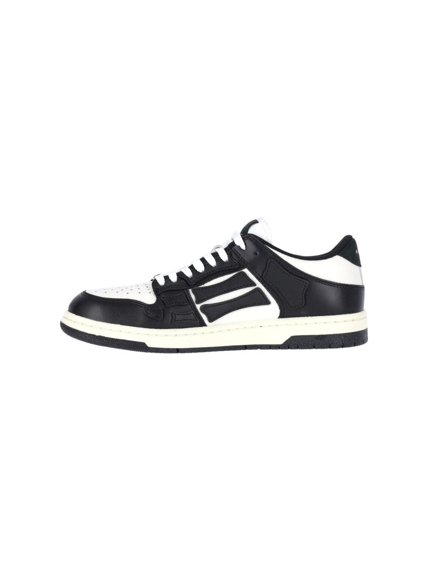 Amiri Contemporary Black Sneakers With Elevated Midsole