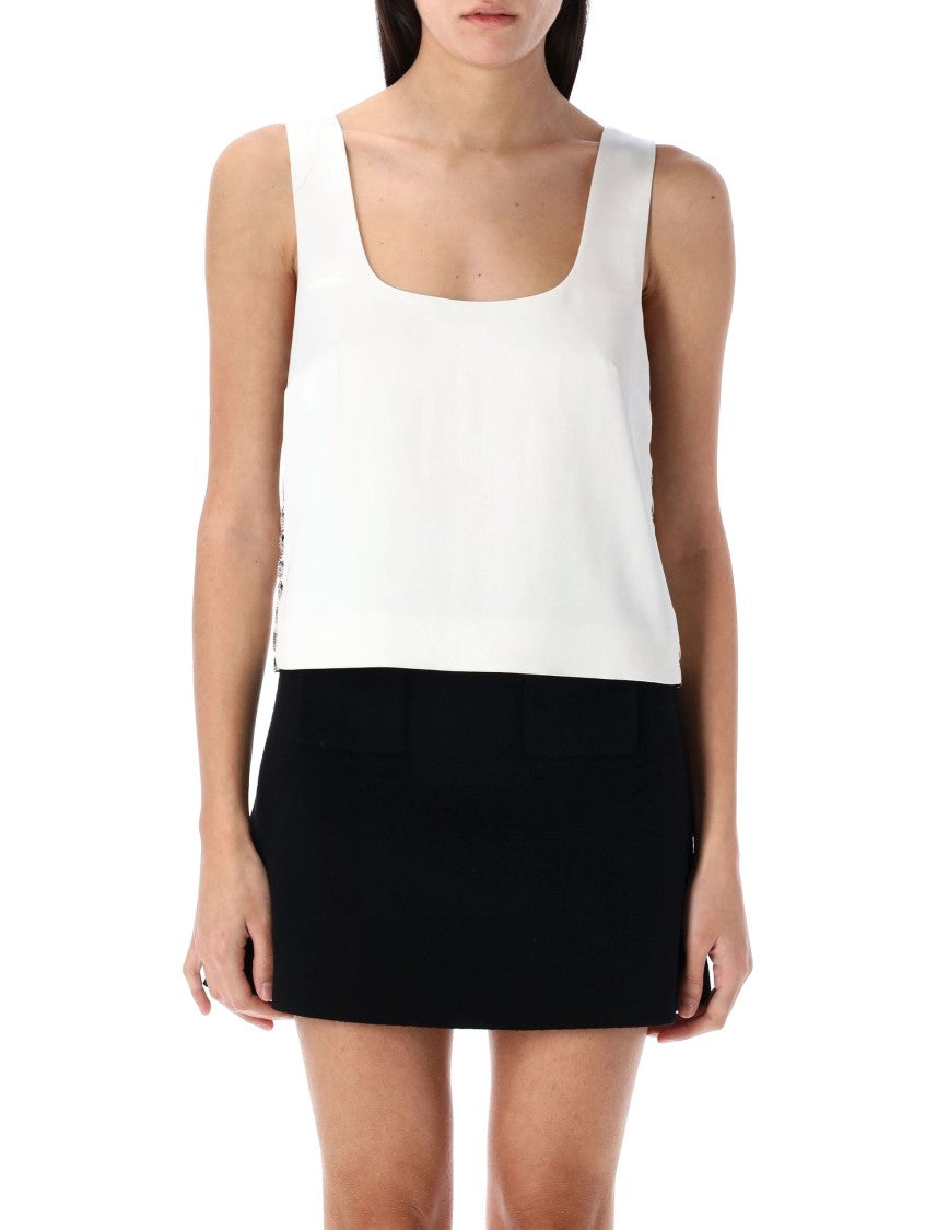 Self-Portrait Chain Detail Top