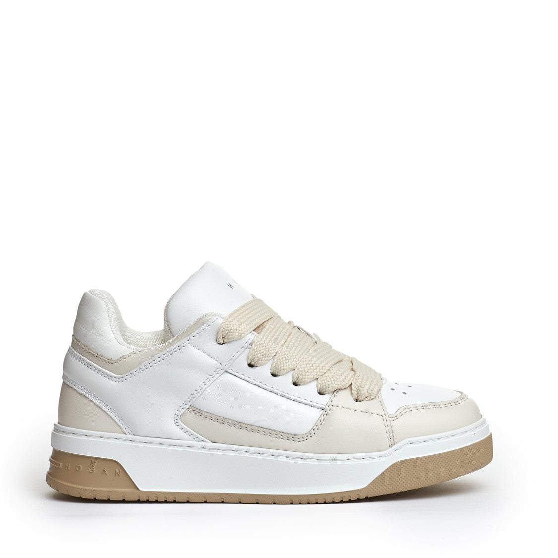 Hogan Chamallow Leather White