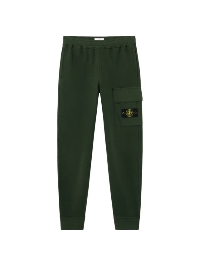 Stone Brushed Organic Cotton Fleece Jogger Pants