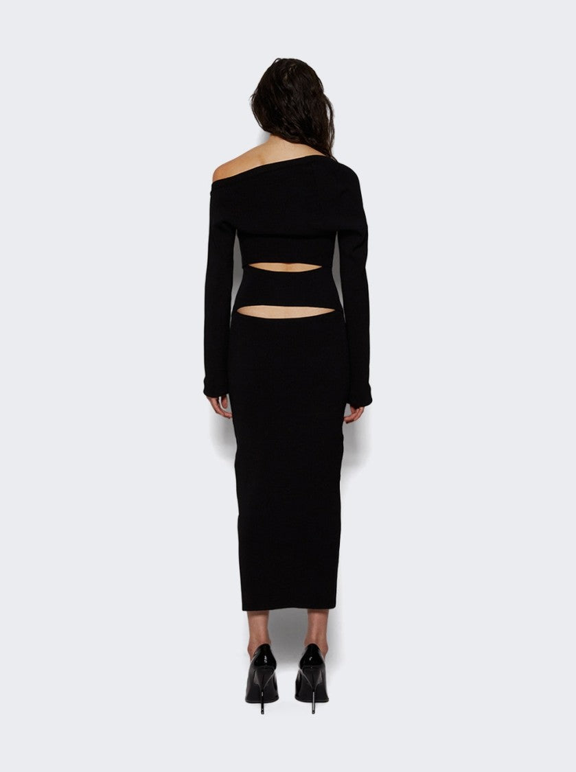 Christopher Esber Slashed Knit Shrug Dress