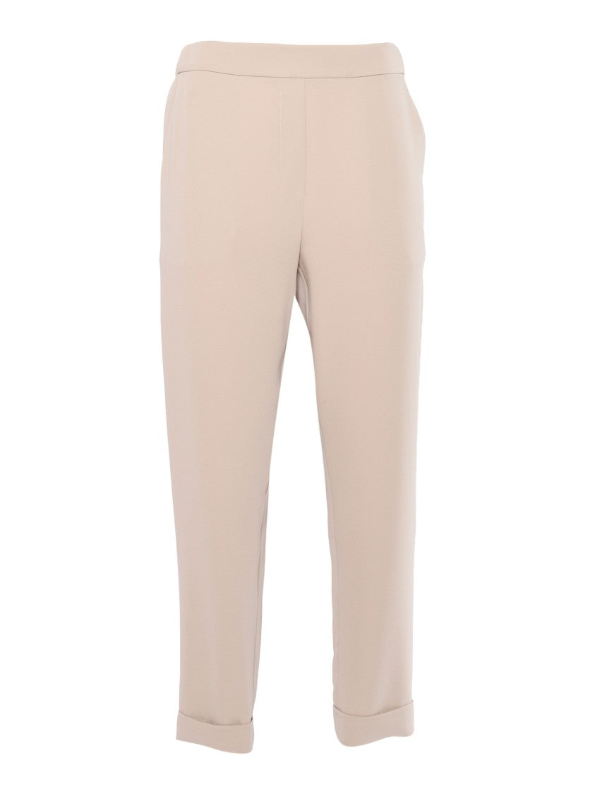 P.A.R.O.S.H. Tailored Relaxed-Fit Trousers With Rolled Cuffs