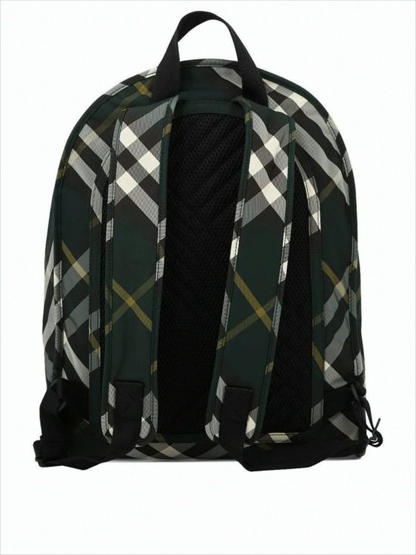 Burberry Black Nylon Backpack