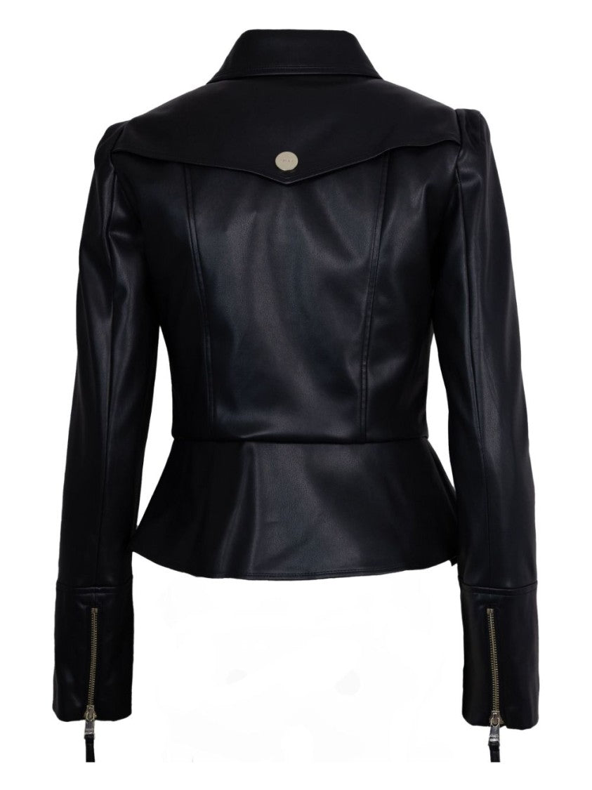 Liu Jo Fitted Peplum Hem Jacket