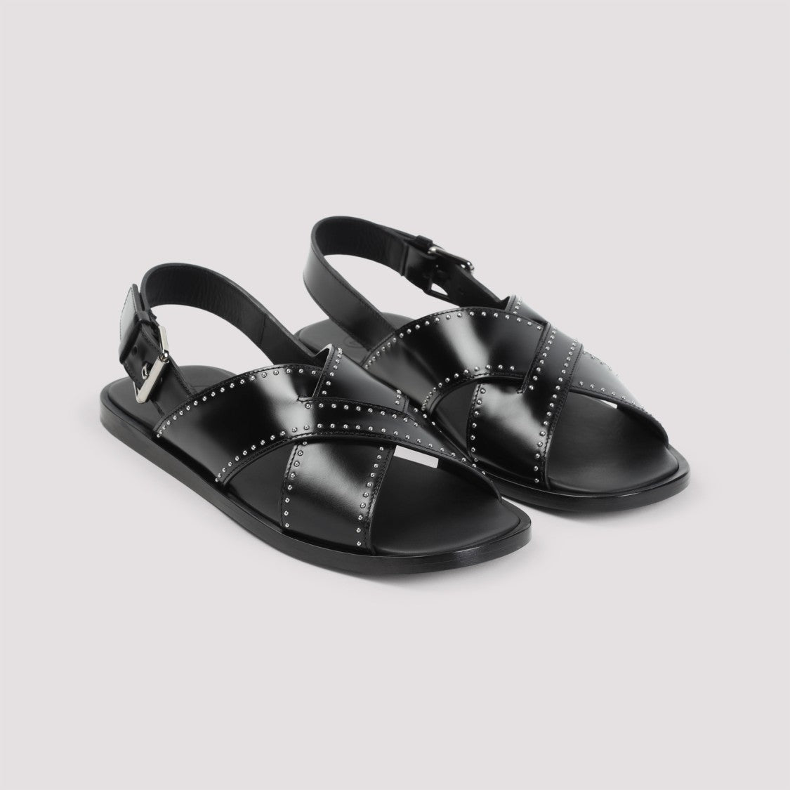 Church's Black Calf Leather Oksana Met Sandal