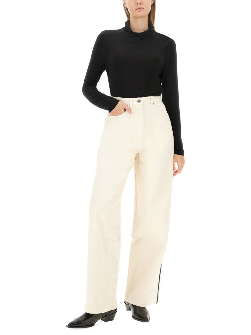 Peter Do High-Waisted Wide Jeans