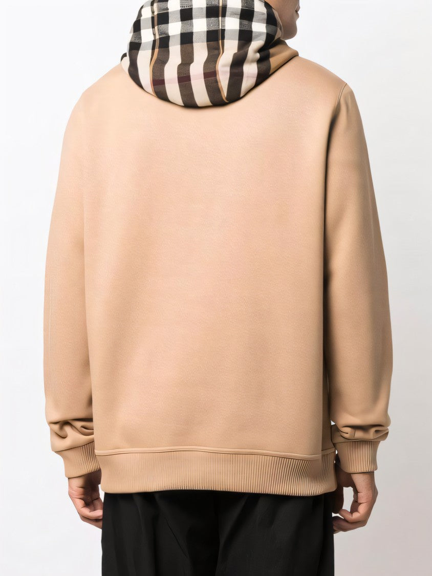 Burberry Vintage Check Panel Hoodie