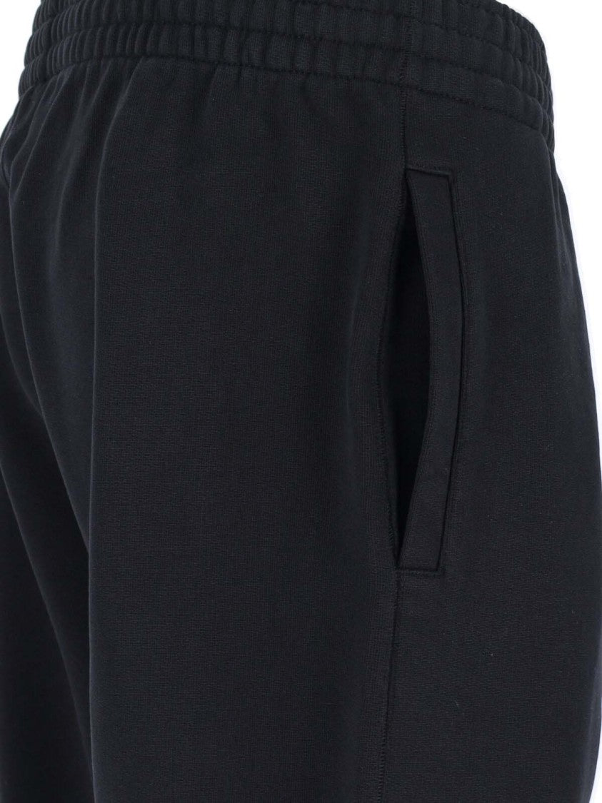 Givenchy Logo Track Pants, In Black Cotton, Elasticated Mid-Rise