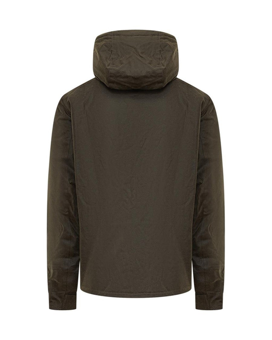 Barbour Kevlar Wax Jacket In Olive