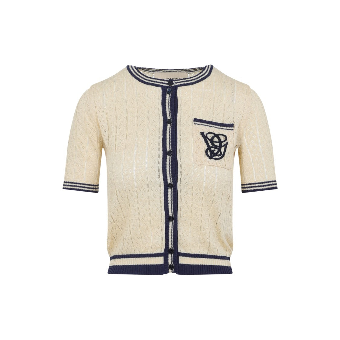 Valentino Beige Linen Cardigan