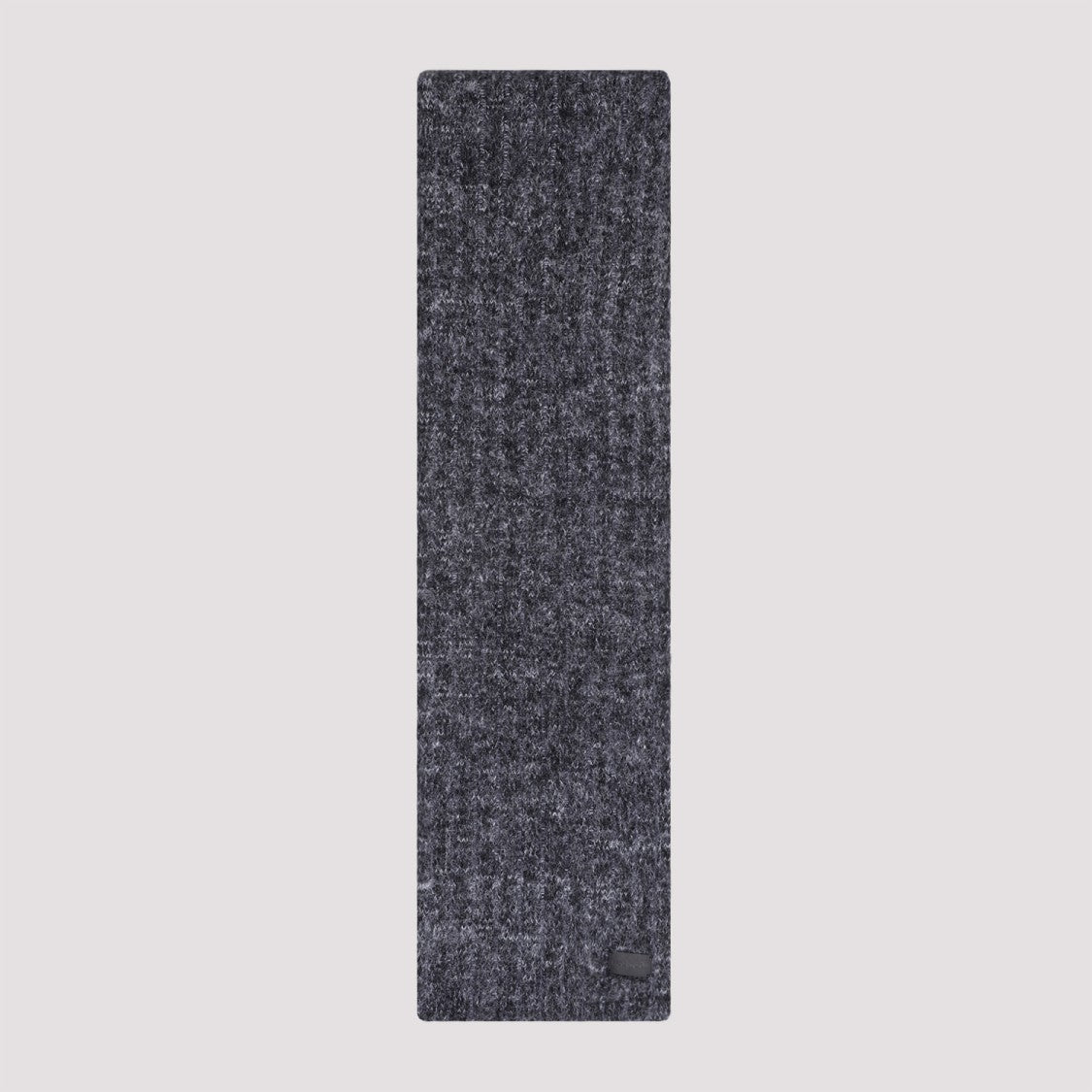 Saint Laurent Echarpe Maille Anthracite Wool Beanie