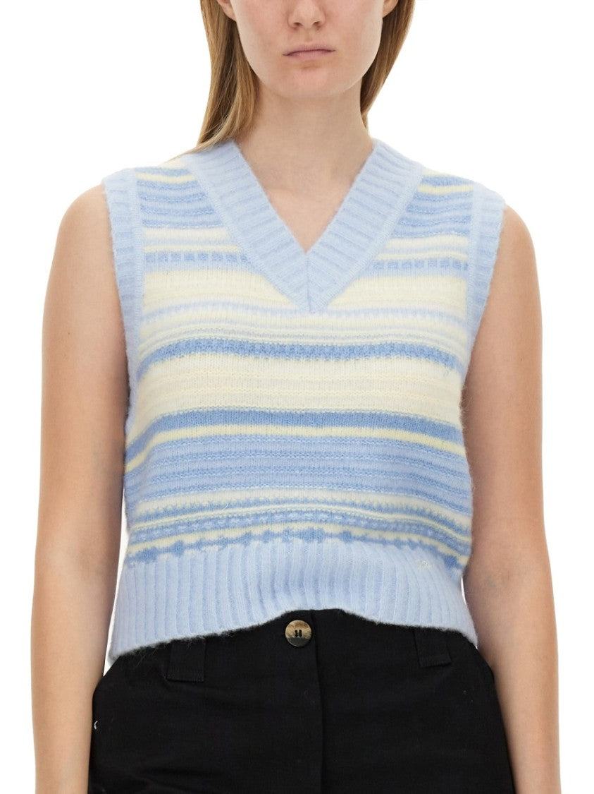 Ganni V-Neck Vest