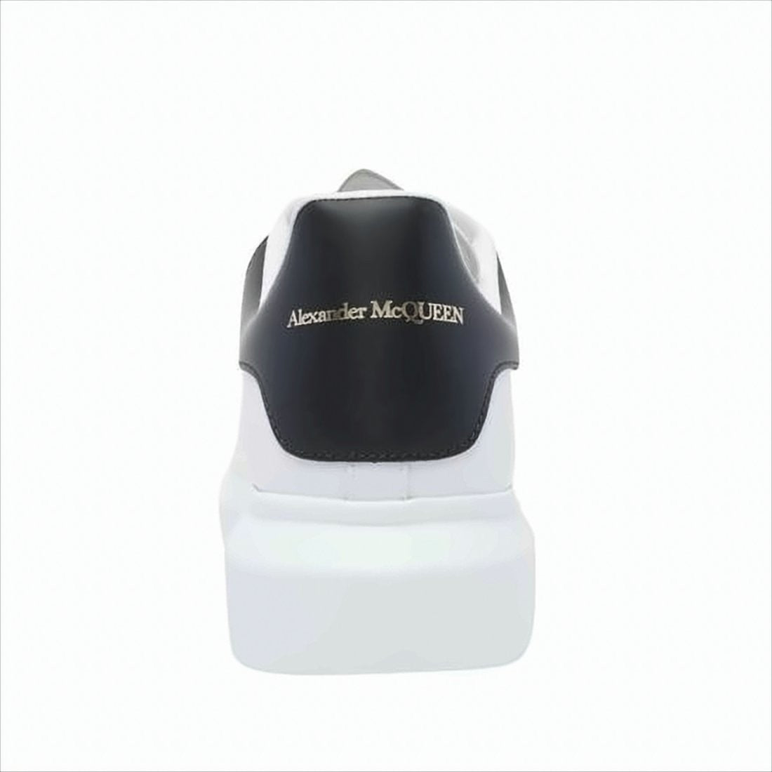 Alexander Mcqueen Smooth White Leather Sneakers
