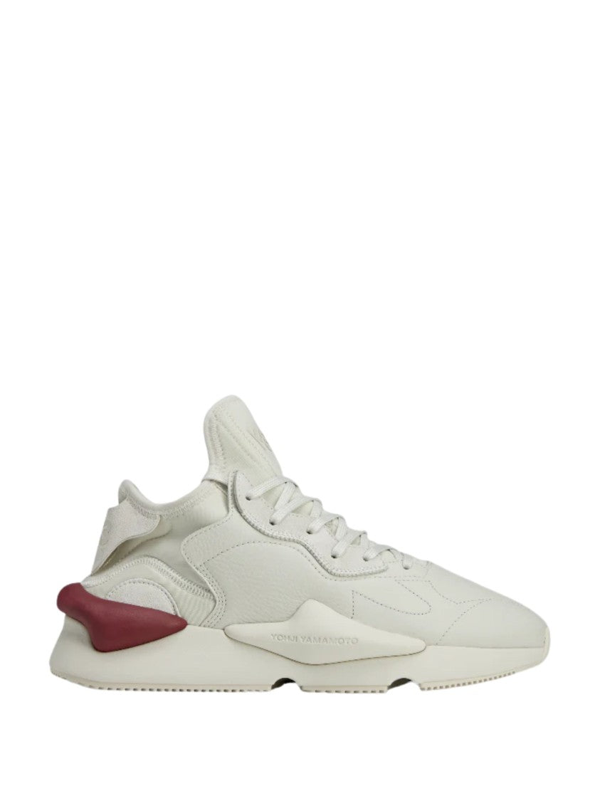 Y-3 Sculpted Rubber Sole Sneakers With Lace-Up Fastening