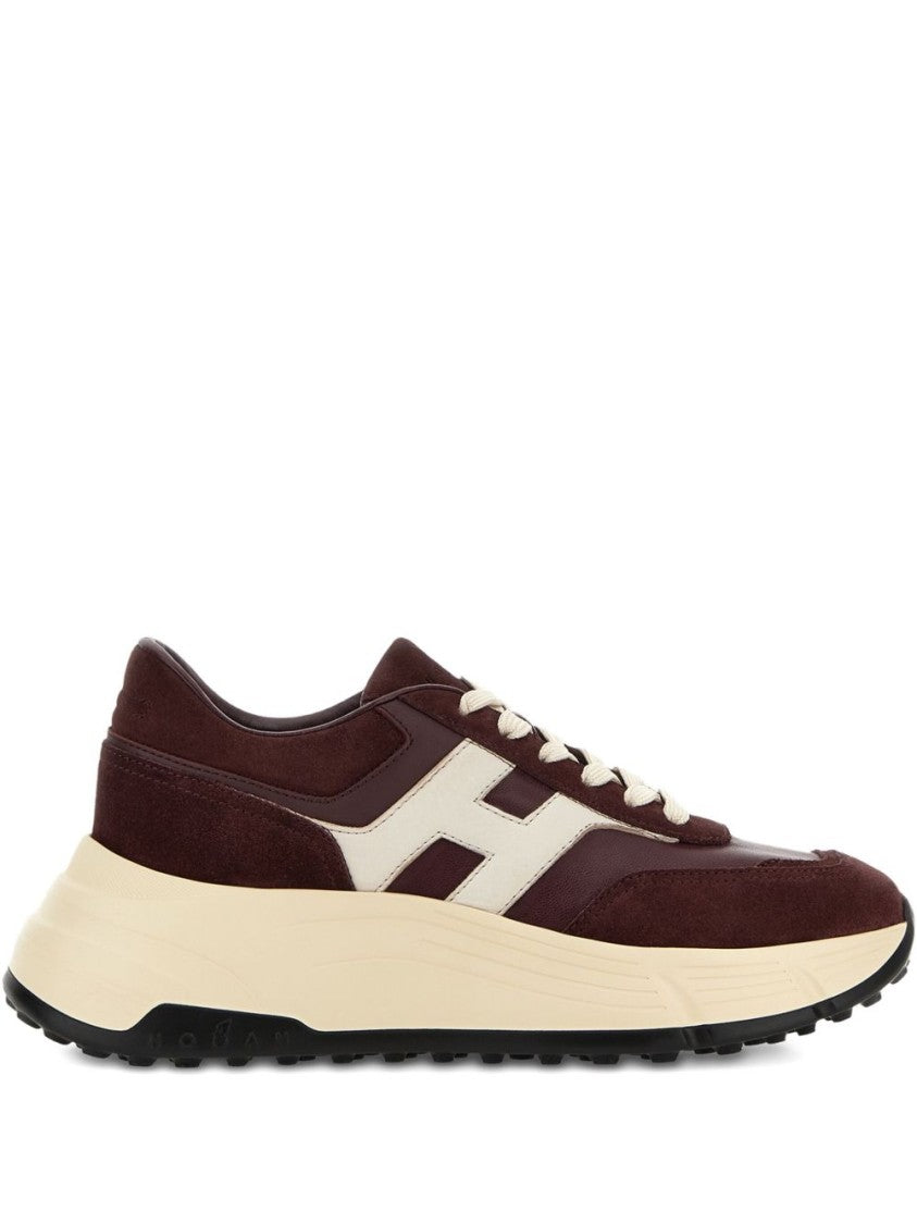 Hogan Suede And Leather Sneakers