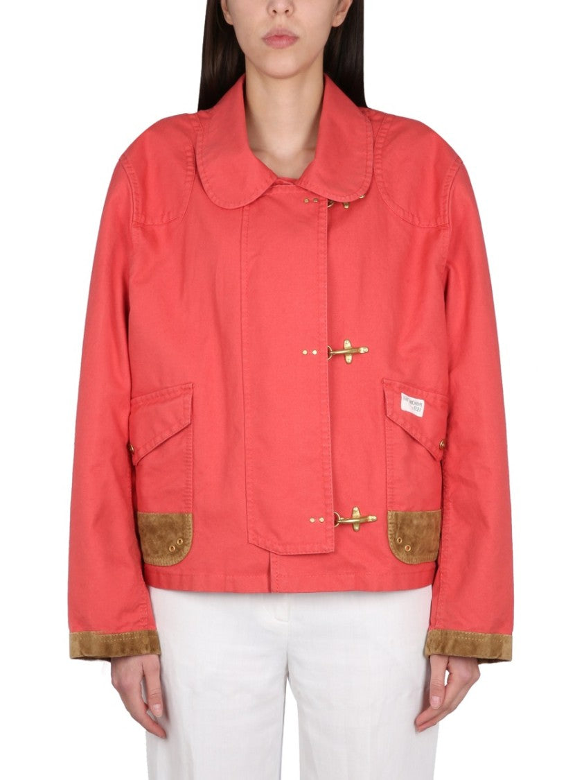 Fay 3 Hooks Caban Jacket