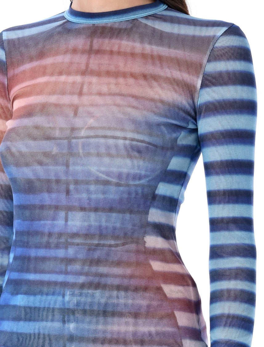 Jean Paul Gaultier Stirpe Air Ls Top