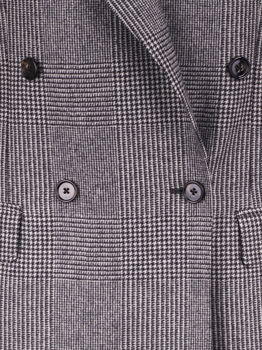 Tagliatore Tailored Virgin Wool Jacket With Notched Lapel