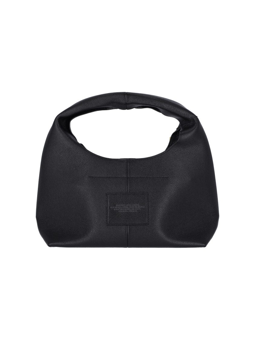 Marc Jacobs Soft Hammered Leather Tote Bag With Tonal Logo