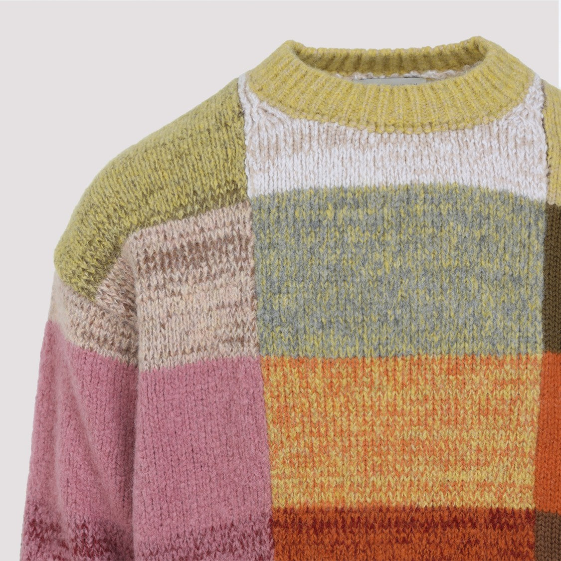 Dries Van Noten Mustard Yellow Wool Marti Sweater
