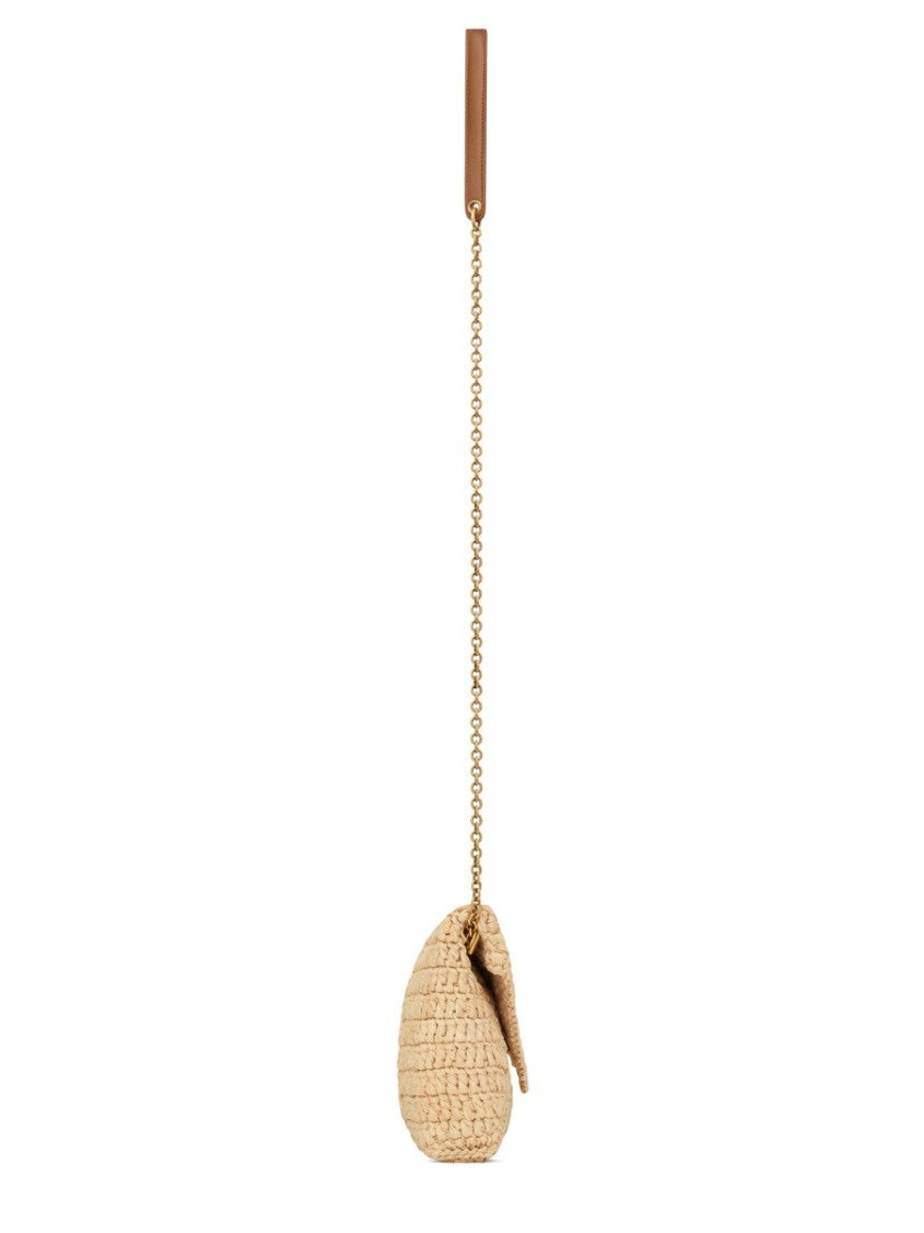 Saint Laurent Clutch Bag With Chain "Cassandras"