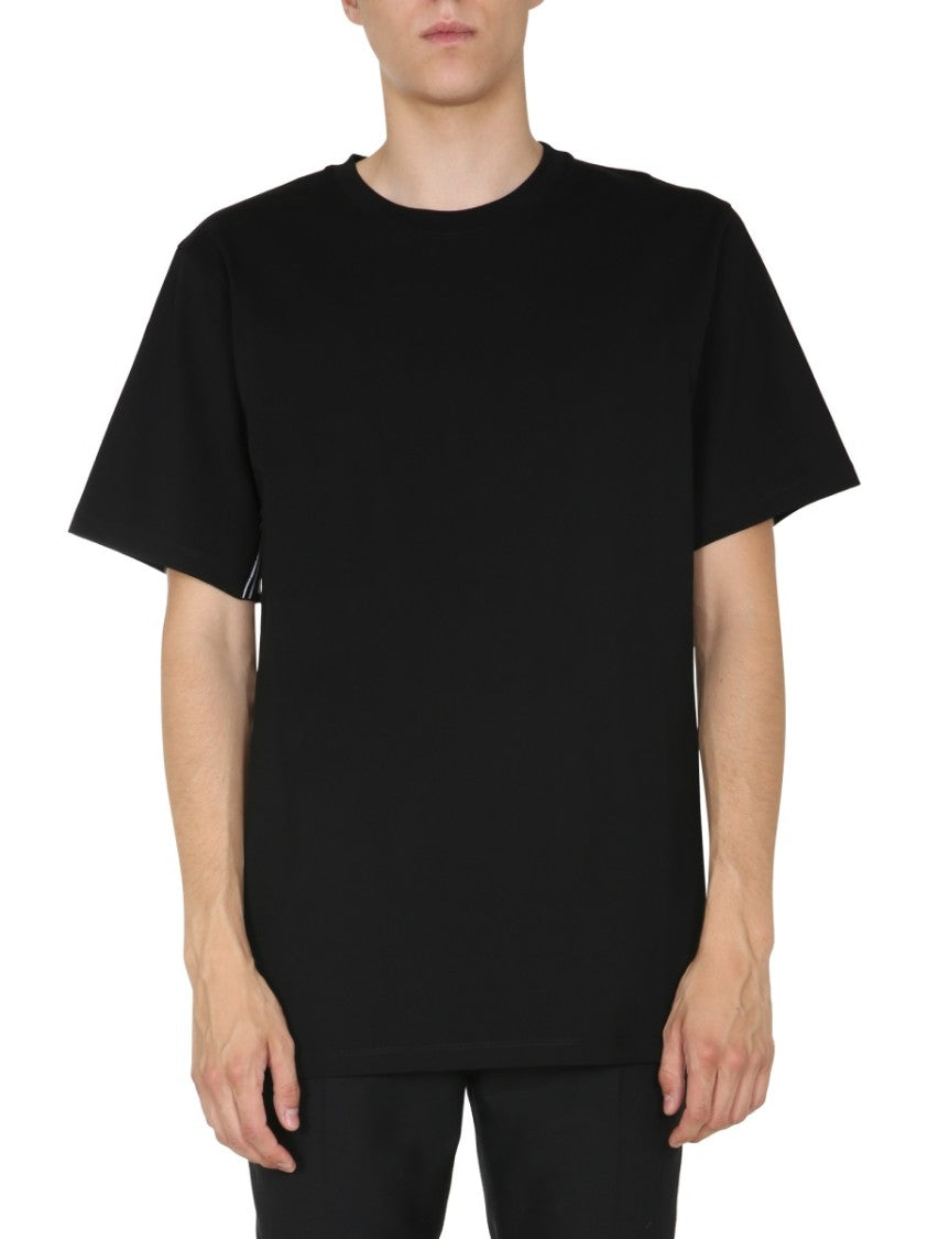 Stella Mccartney Black Round Neck T-Shirt